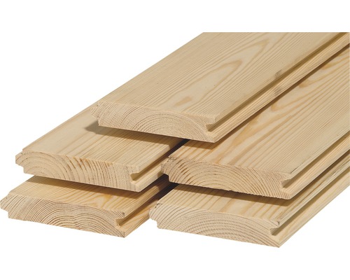 Bois profilé en bois empilé