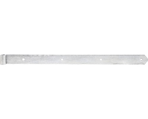 Paumelle de volet, droite, profilé de finition arrondi Ø13/600 mm