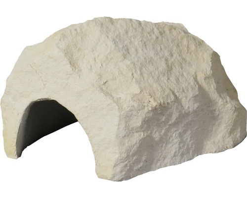 Décoration d'aquarium VARIOGART grotte taille S grès clair Décoration d'aquarium VARIOGART grotte taille S grès clair