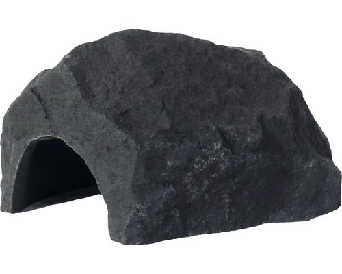 Décoration d'aquarium VARIOGART grotte taille S ardoise anthracite Décoration d'aquarium VARIOGART grotte taille S ardoise anthracite