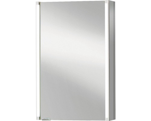Armoire de toilette form&style Salenta 42,5 x 16,5 x 67 cm gris 1 porte led IP 20