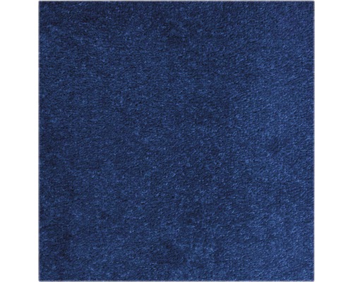 Moquette velours Ines bleu largeur 400 cm (marchandise au mètre)