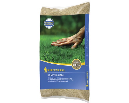Semences de gazon Kiepenkerl gazon d'ombre 10 kg 400 m² Kiepenkerl Gazon d''ombre, paquet de 10 kilogrammes pour 400 mètres carrés