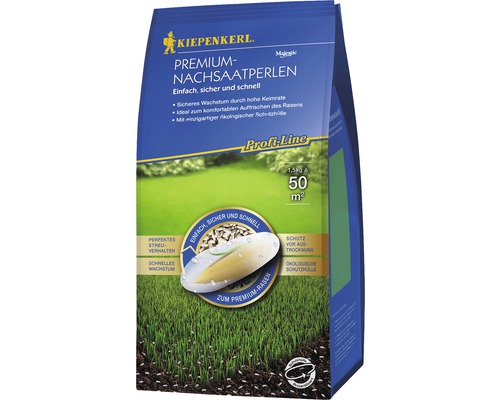 Semences de gazon Kiepenkerl perles de réensemencement Premium 1,5 kg 50 m²