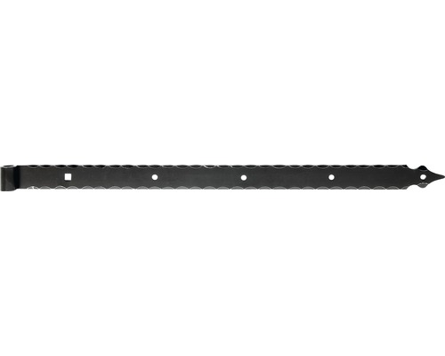 Paumelle de volet, droite, avec pointe décorative Ø16/800 mm