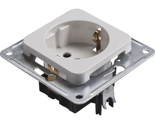 Unterputz Steckdose mit Rahmen