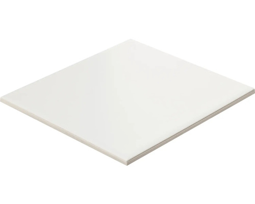 Carrelage mural blanc mat 19,8x19,8 cm