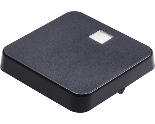 Quadratische Personenwaage mit digitaler Anzeige