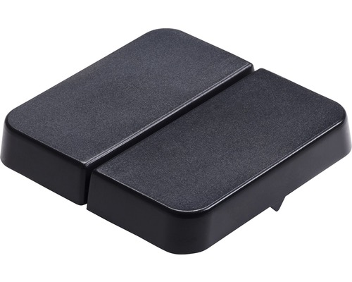 Schwarzer Magnetkontakt für Alarmanlagen