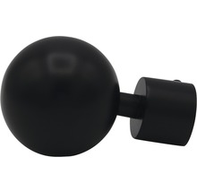 Endstück ball-classic für Rivoli schwarz Ø 20 mm 2 Stk.