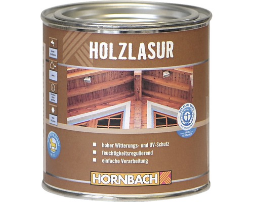 HORNBACH Holzlasur farblos 375 ml-0