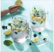 Glasbild Fresh Water I 30x30 cm GLA1392