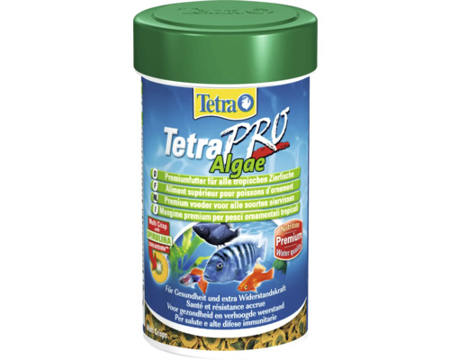 TetraPro Nourriture pour poissons Algae 250 ml Tetra Pro Algae aliments premium pour poissons d''ornement