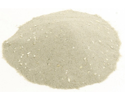 Sable pour cages d'oiseaux avec anis, 25 kg, blanc Un tas de sable à maçonner
