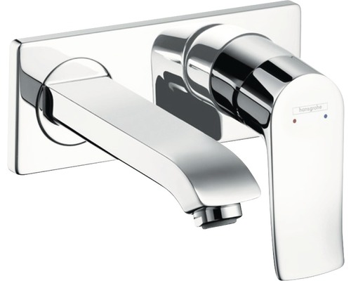 hansgrohe Waschtischarmatur Unterputz METRIS chrom ohne Unterputzgrundkörper 31085000