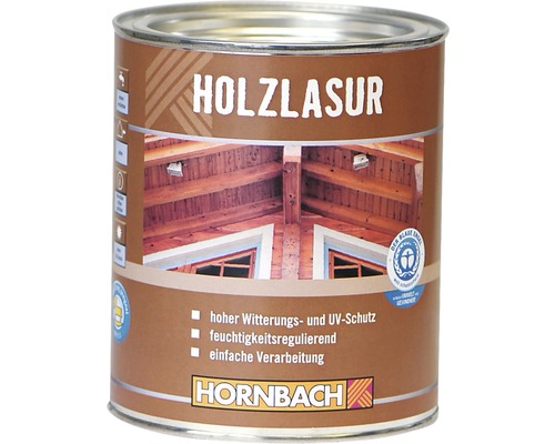 Lasure pour bois HORNBACH incolore 750 ml
