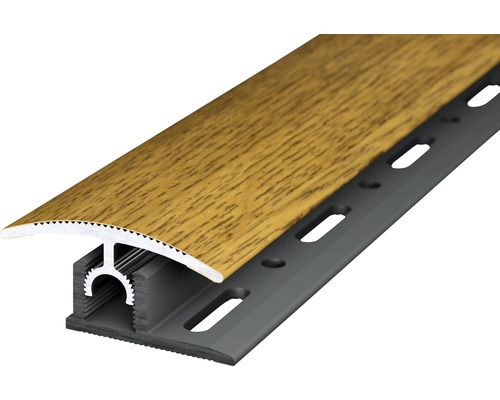 Übergangsprofil PROFI-TEC MASTER Alu eiche dunkel 34x900mm Übergangsprofil für Bodenbeläge mit Holzdekor