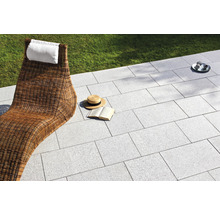 Granit Terrassenplatte grau 40 x 40 x 3 cm-thumb-1