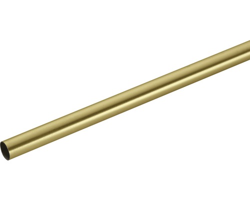 Gardinenstange Gent messing-optik matt 160 cm Ø 25 mm Metallrohr für Konstruktionszwecke
