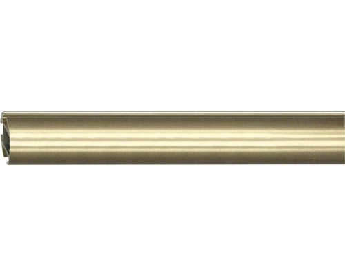 Gardinenstange mit Innenlauf II Gent messing-optik matt 160 cm Ø 25 mm Metallisches Gardinenprofil zur Befestigung von Vorhängen