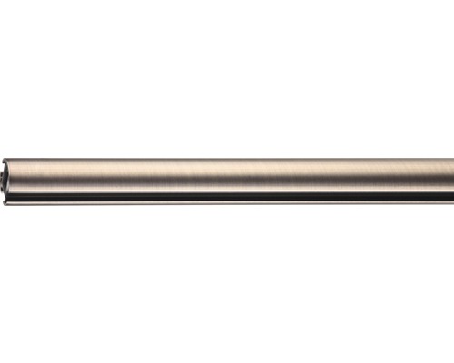 Gardinenstange mit Innenlauf II Gent bronziert 240 cm Ø 25 mm