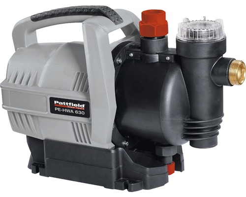 Hauswasserautomat Pattfield PE-HWA 630 Hauswasserautomat mit Tragegriff