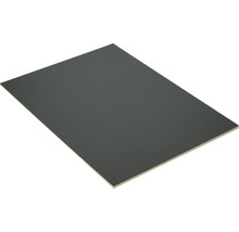 Panneau de fibres à densité moyenne noir d'un côté 2440x1220x3 mm (découpe à réserver en ligne)-thumb-3