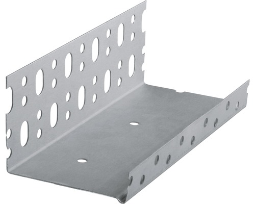 CATNIC Sockelprofil Aluminium für Dämmung 40 mm 2500 mm x 43 mm