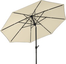Parasol de jardin ouvert avec toit rectangulaire et structure noire