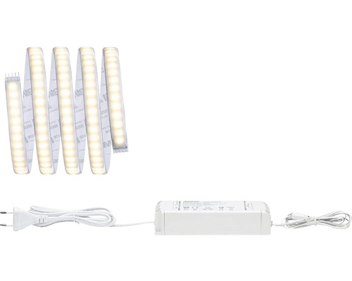 MaxLED 1000 kit de base bande prête à l'emploi IP23 1,5m 1320 lm2700 K 216 LED 24V compatible Smart Home après extension