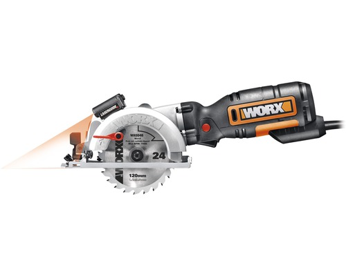 Scie circulaire portative mini Worx XL WX427 HORNBACH Luxembourg