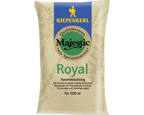 Semences de gazon Kiepenkerl Majestic Royal 10 kg 500 m² Kiepenkerl Majestic Royal Mélange de gazon pour 500 mètres carrés