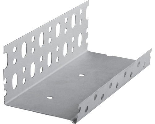 CATNIC Sockelprofil Aluminium für Fassadendämmung und WDVS System 100 mm 2500 x 103 mm-0