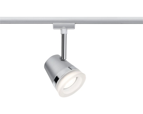 Rail de plafond avec un spot LED