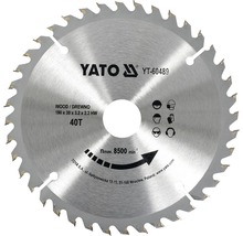 Lame de scie circulaire Yato HM 190 x 3,2 x 30 mm 40 Z
