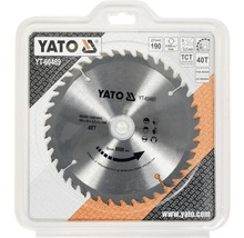 Lame de scie circulaire Yato HM 190 x 3,2 x 30 mm 40 Z