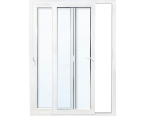 Porte coulissante plastique blanc 1800x2000 mm