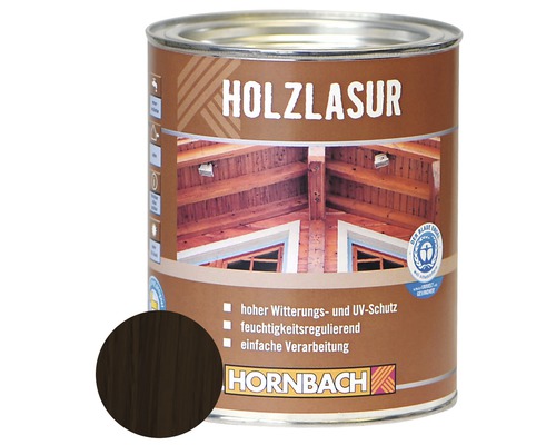 Lasure pour bois HORNBACH palissandre 750 ml