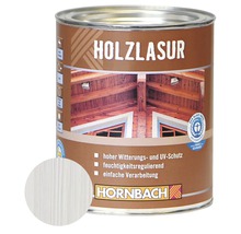 Holzlasur Dose mit Farbbeispiel und Blauer Engel Siegel