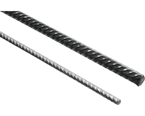 Stahlbewehrungsstab im Detail