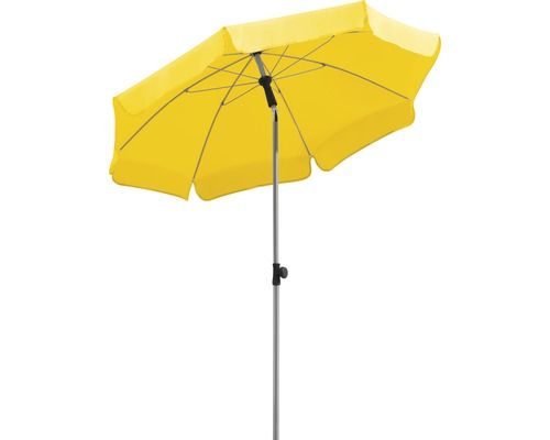 Parasol Schneider Locarno Ø 150 cm H 220 cm citron