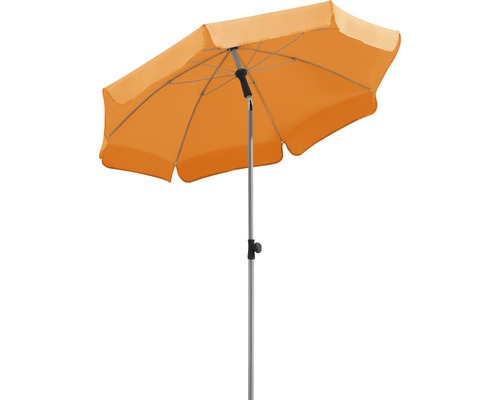 Parasol Schneider Locarno Ø 150 cm H 220 cm mandarine