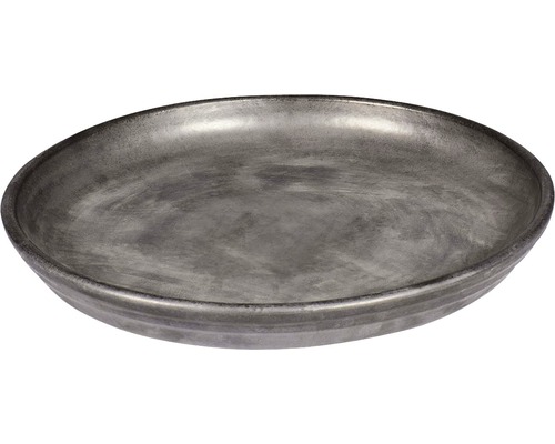 Bol en métal gris