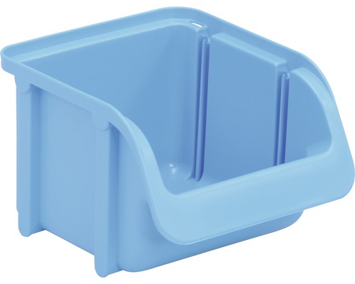 Boîte Hünersdorff taille 1 plastique bleu Boîte de rangement en plastique