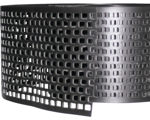 Tuyau de drainage en plastique avec ouvertures carrées