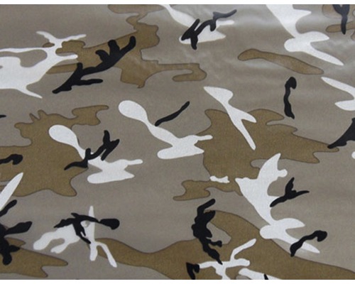 Film d'impression à l'eau camouflage CA-NR-004 100 x 50 cm Tissu avec motif camouflage