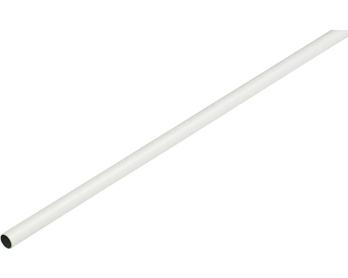 Barre de penderie ronde, pour charge moyenne, 2000 mm, blanc, 1 pièce Tuyau