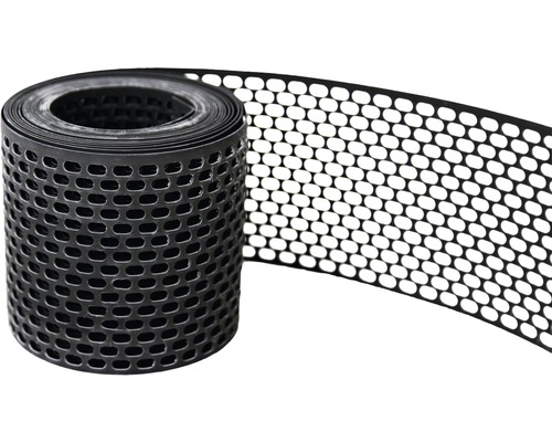 Bande perforée en plastique en rouleau