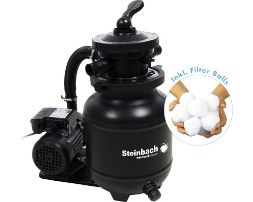 Système de filtration Steinbach Speed Clean Active Balls+ Système de filtration à sable Steinbach avec balles filtrantes