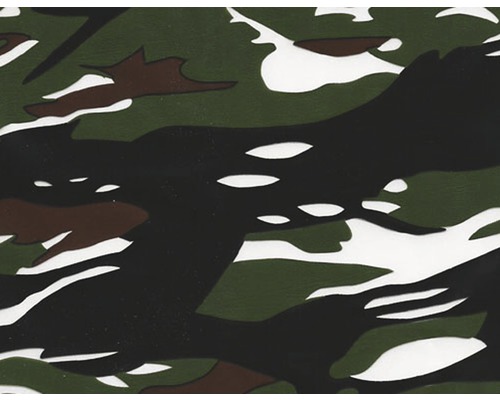 Film d'impression à l'eau camouflage CA-NR-009 100 x 50 cm Gros plan d''un tissu à motif camouflage